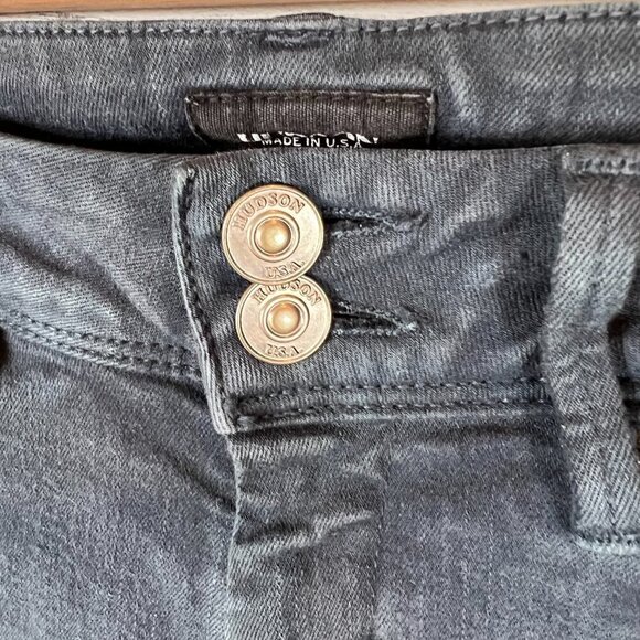 Hudson Jeans Womens Size 25 Teal Green Collin Low Rise Skinny with Flap Pockets - Picture 7 of 14